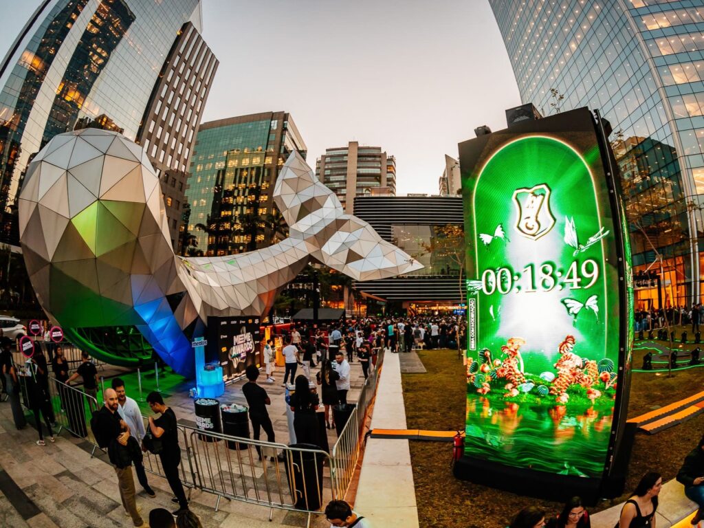 Produção de evento com música eletrônica em São Paulo