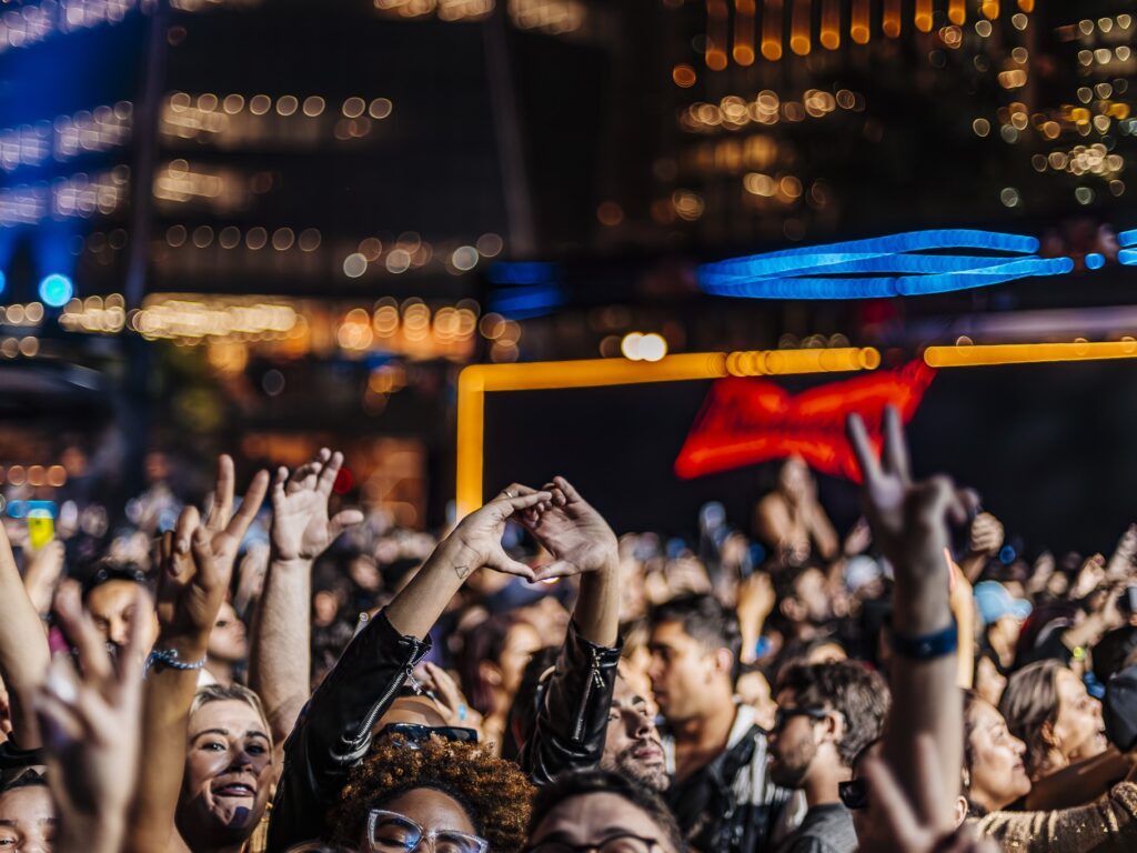 Produção de evento de grande porte na Faria Lima