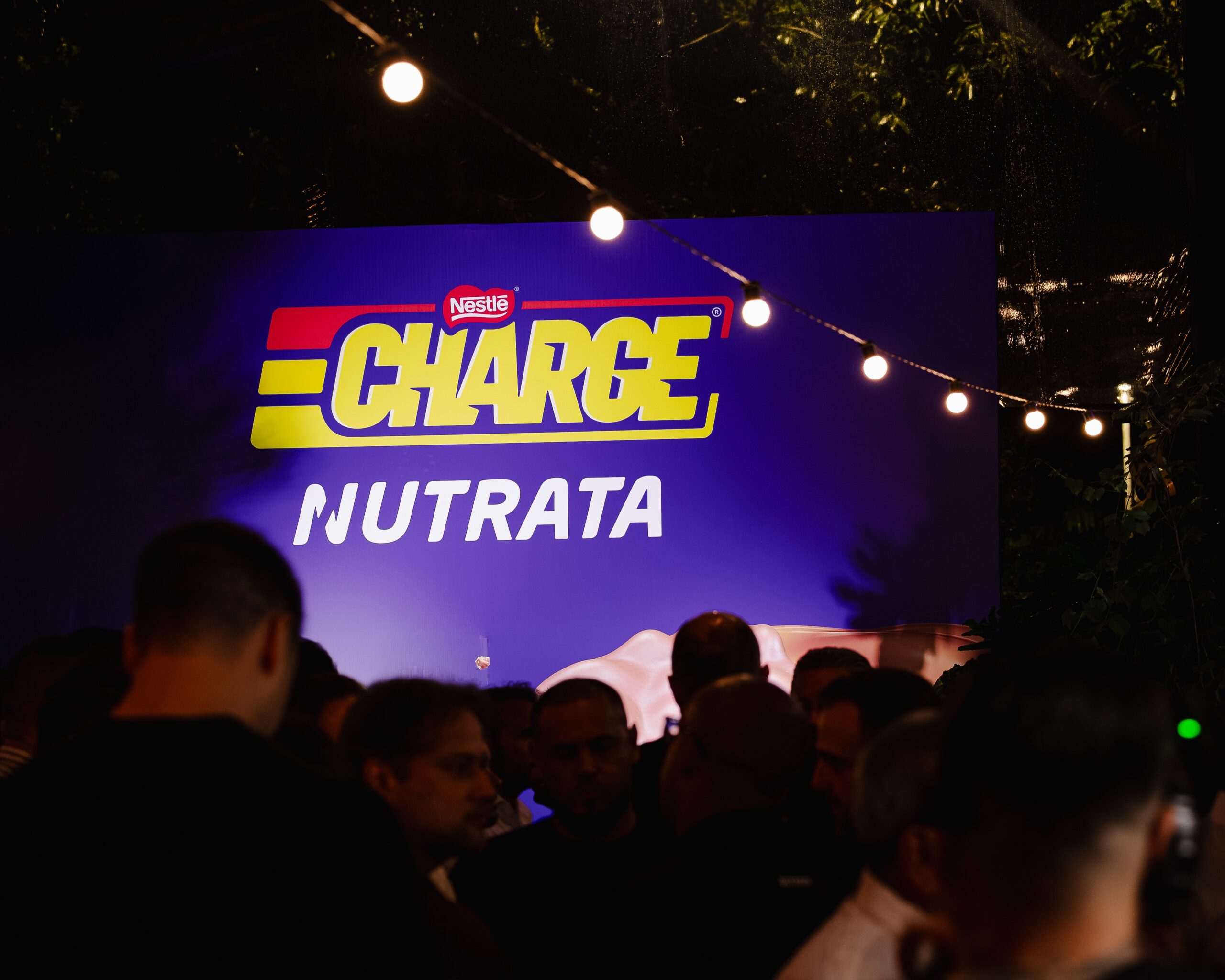 Evento de lançamento Nutrata Charge criado pela Faro.ag