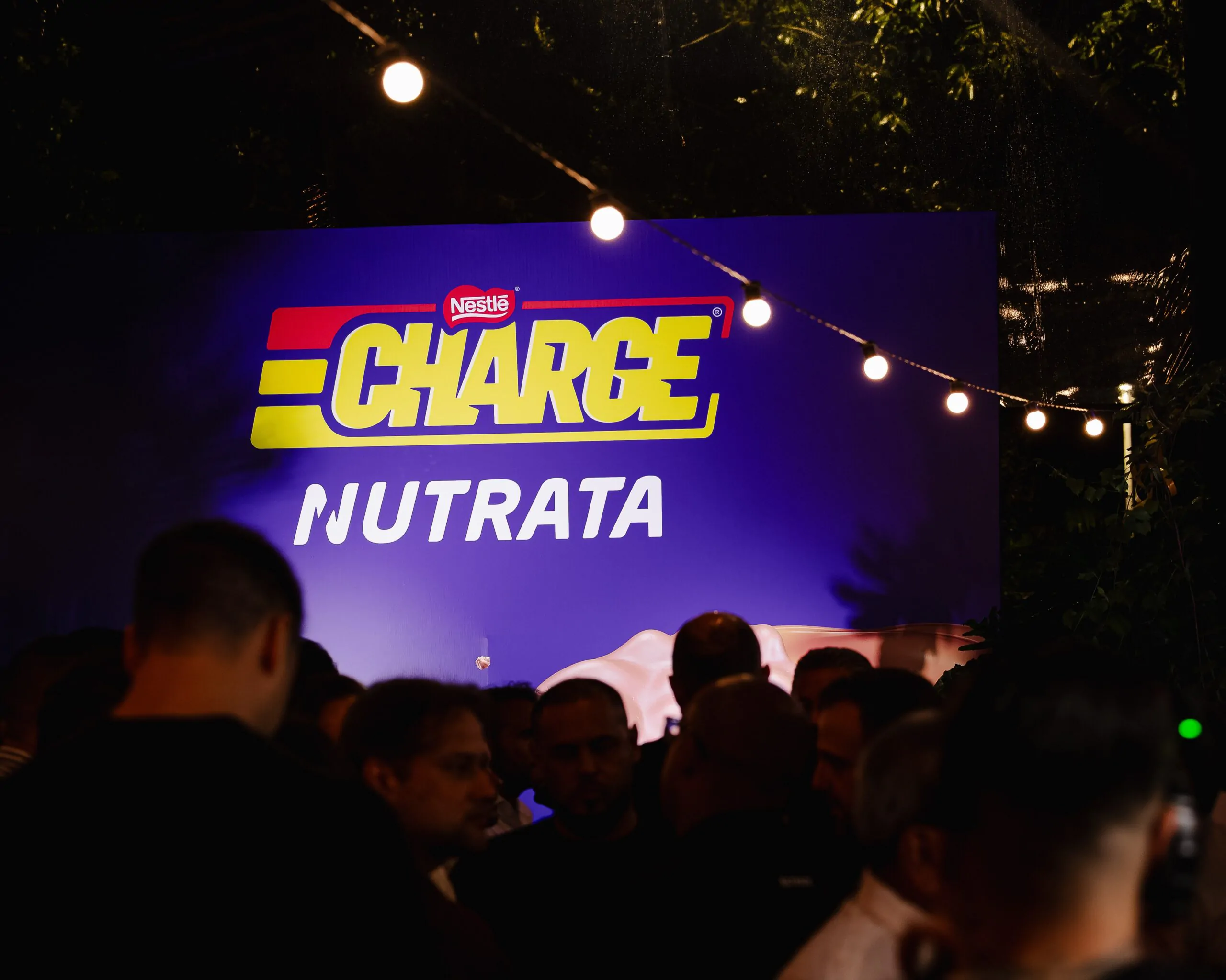Evento de lançamento Nutrata Charge criado pela Faro.ag