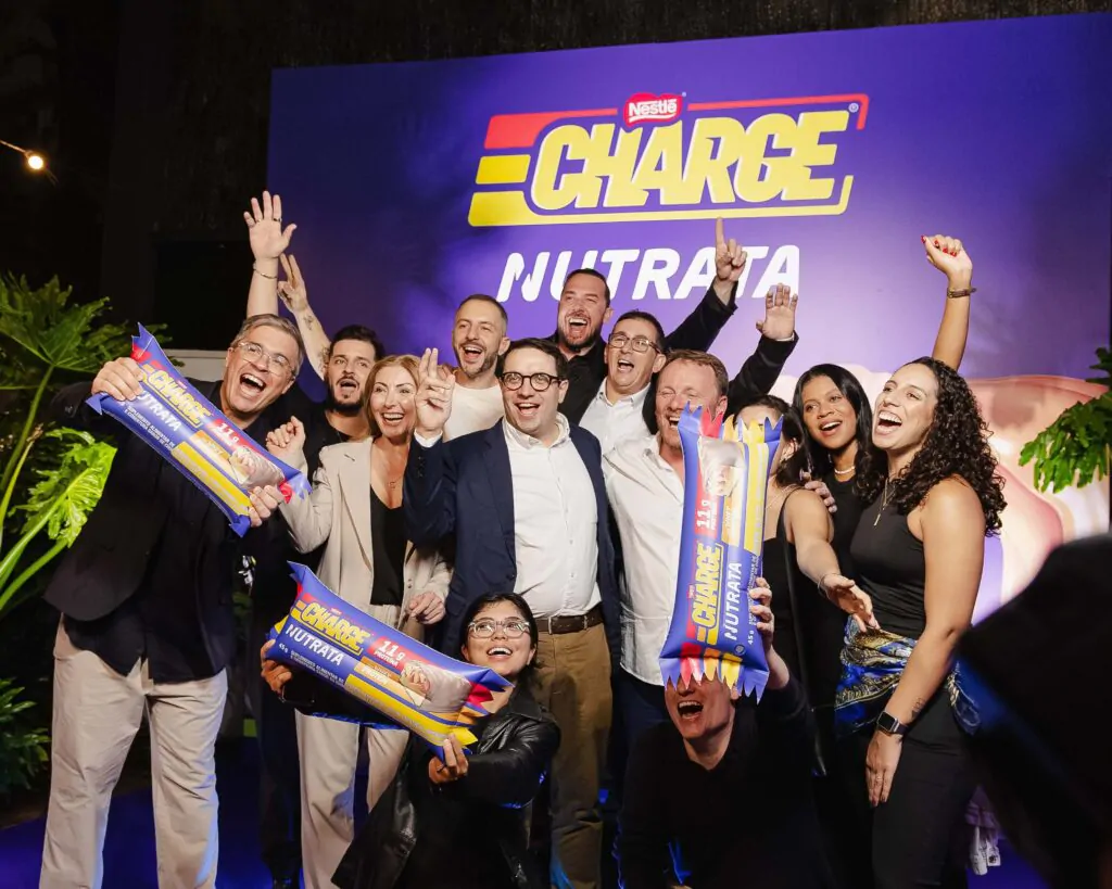 Evento de lançamento Nutrata Charge criado pela Faro.ag