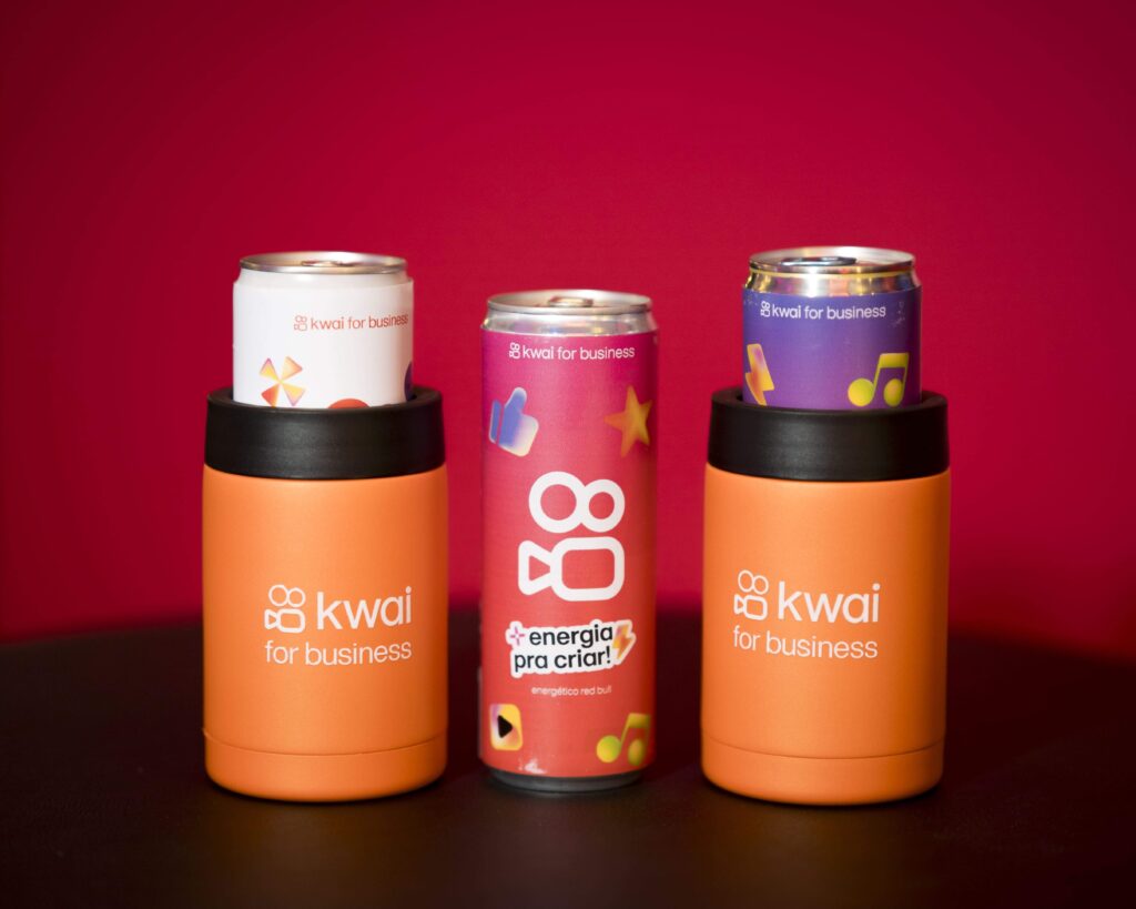 Brindes personalizados do Kwai para visitantes da feira
