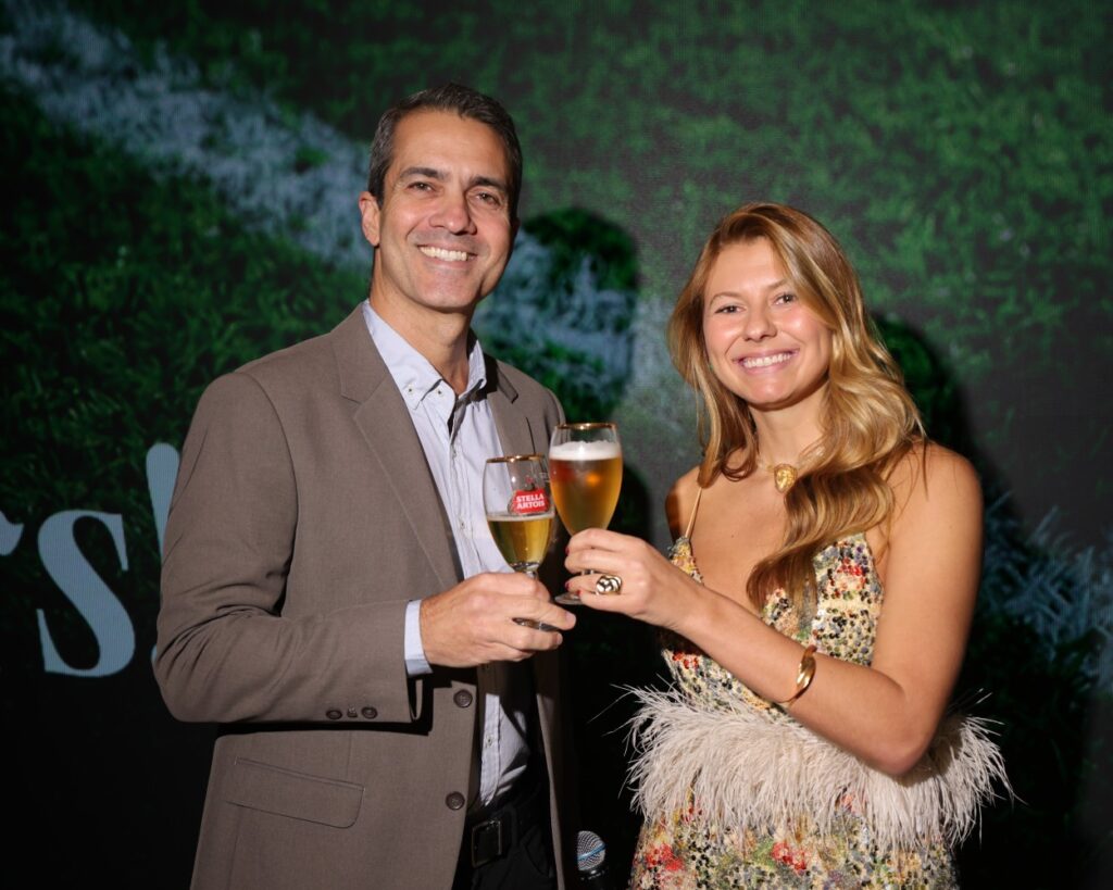 Evento da Stella Pure Gold 600 ml no Rosewood Hotel em São Paulo