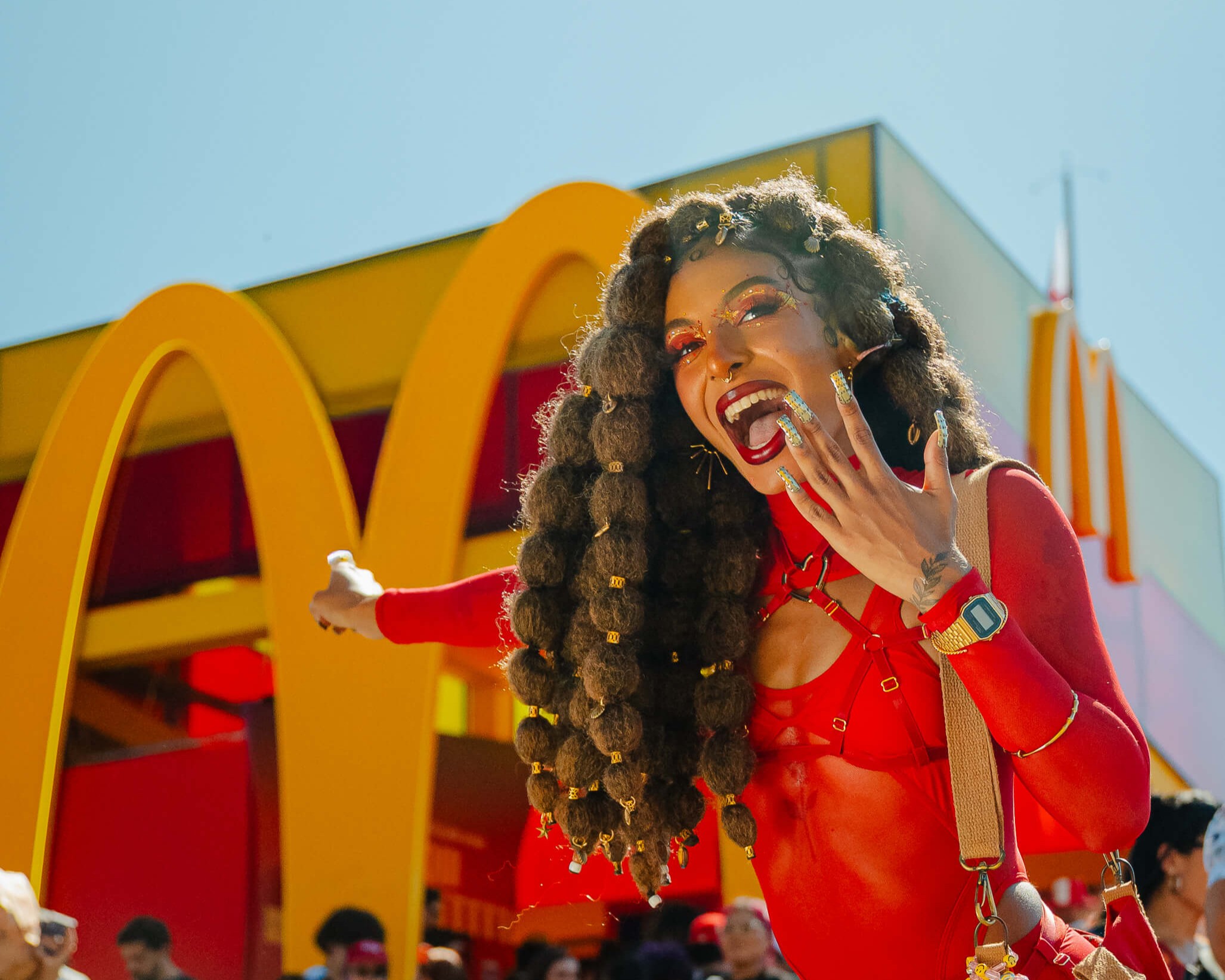 captação de conteúdo no lollapalooza 2026 para o Mc Donalds por faro.ag